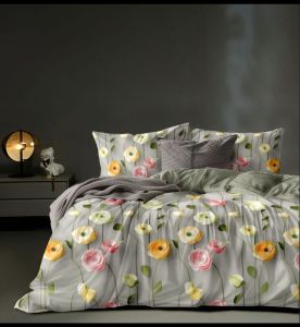Digital 90 X 100 Pillow Cover and Bedsheet Set