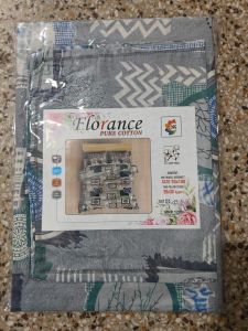 Florance 93 X100 Sitting Cotton Bedsheet Set