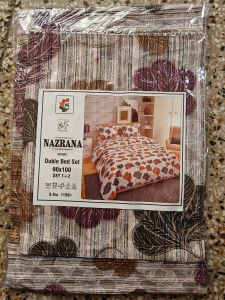 Nazarana 90 X 100 Bedsheet