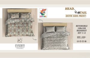 Reversible 108x108 Bedsheet Set