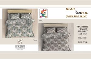 Reversible 108x108 Bedsheet Set