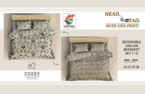 Reversible 108x108 Bedsheet Set