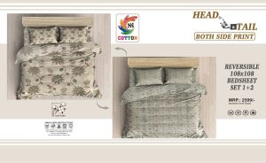 Reversible 108x108 Bedsheet Set