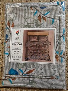 Rich Look 90 X 100 Bedsheet Set