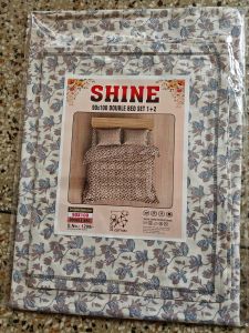 Shine 90 X 100 Pillow Cover and Bedsheet Set