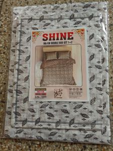 Shine 90 X 100 Pillow Cover and Bedsheet Set