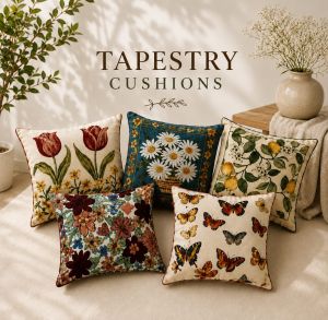 Botanical Tapestry Cushion Cover