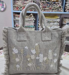 Pastel Floral Tote Bag