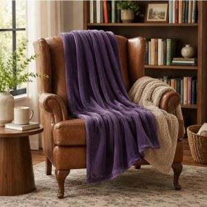 Premium Sherpa Throw Blanket
