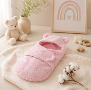 Teddy Hooded Baby Wrap