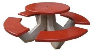 RCC Precast 4 Seater Round Table