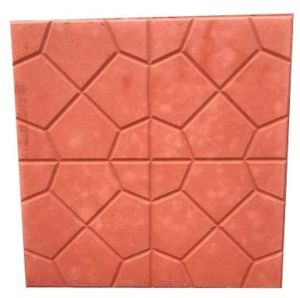 Square Crazy Pattern Concrete Tile