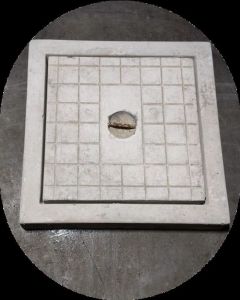 Square RCC Plain Manhole Cover