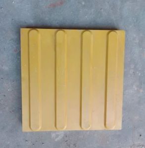 Square Tactile Pattern Concrete Tile