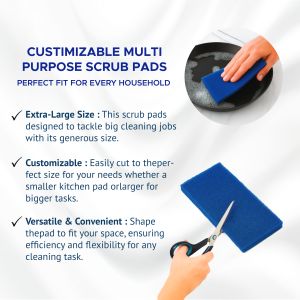 15 Mm Colour Grip Scrub Pad Set