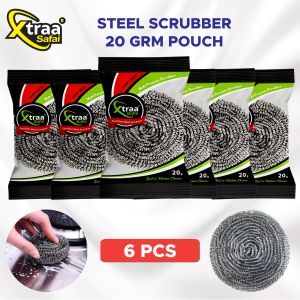 20 Gram 430 Steel Scrubber Pouch