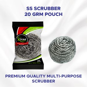 20 Gram 430 Steel Scrubber Pouch