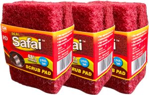 25 Mm Heavy Duty Red Scrub Pad