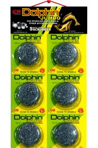 Dolphin Jumbo Steel Scrubber
