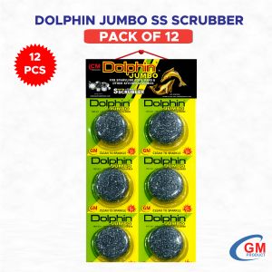 Dolphin Jumbo Steel Scrubber