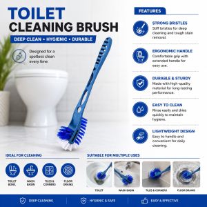 Economy Plastic Toilet Cleaning Brush