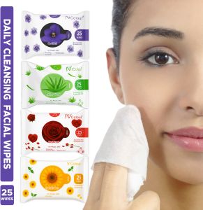 Jv Colour Refreshing Facial Wipes