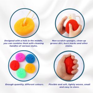 Large Nylon Dish Washing Scrubber