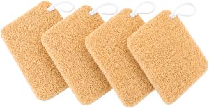Natural Bath Loofah Scrubber Set