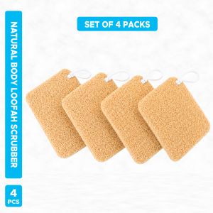 Natural Bath Loofah Scrubber Set