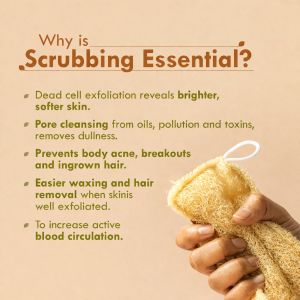Natural Bath Loofah Scrubber Set