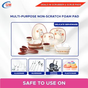 Non Scratch Sponge Cleaning Scrubber