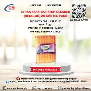 Non Scratch Sponge Cleaning Scrubber