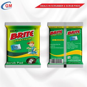 Real Brite Green Kitchen Scrub Pad