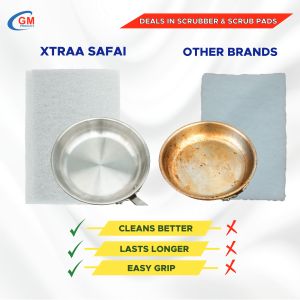 Real Brite Non Scratch White Scrub Pads