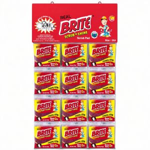 Real Brite Red Power Scrub Pad