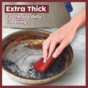 Real Brite Red Power Scrub Pad