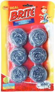 Real Brite Steel Scrubber Set