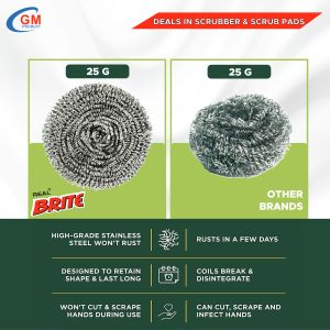 Real Brite Steel Scrubber