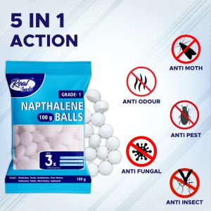 Real Fresh Fabric Protection Naphthalene Balls