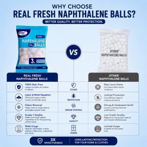 Real Fresh Fabric Protection Naphthalene Balls