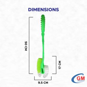 Real Fresh Hygienic Toilet Scrub Brush