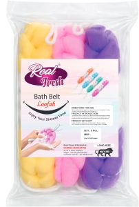 Real Fresh Luxury Bath Belt Loofah