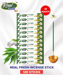 Real Fresh Neem Mint Protection Agarbatti
