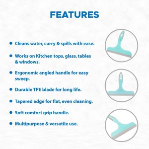 Real Fresh Rubber Blade Kitchen Wiper