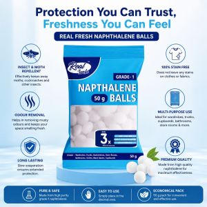 Real Fresh Wardrobe Care Naphthalene Balls