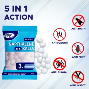 Real Fresh Wardrobe Care Naphthalene Balls
