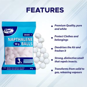 Real Fresh Wardrobe Care Naphthalene Balls