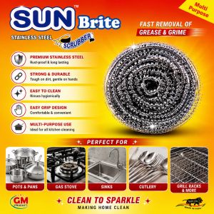 Sun Brite Steel Kitchen Scrubber