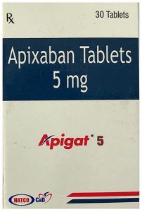 Apigat Apixaban 5 Mg Tablet