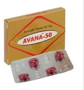 Avanafil 50mg Tablets